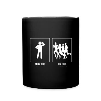 Your Father - My Father - Group Run - Full Colour Mug - black - Front