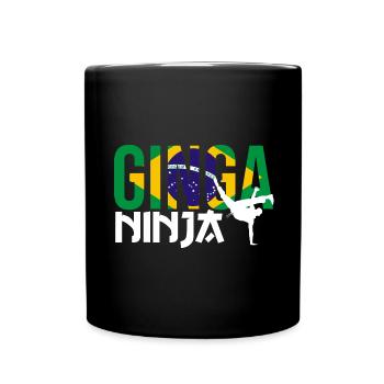 Dicton de danse afro-brésilienne pour la Capoeira - Mug uni - noir - Devant
