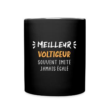 Souvent imité jamais égalé meilleur Voltigeur - Mug uni - noir - Devant