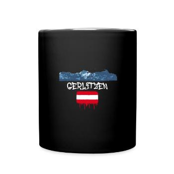 Gerlitzen,mountain,mountains,Austria,ski area,skiing - Full Colour Mug - black - Front