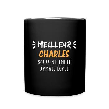 Charles - Mug uni - noir - Devant