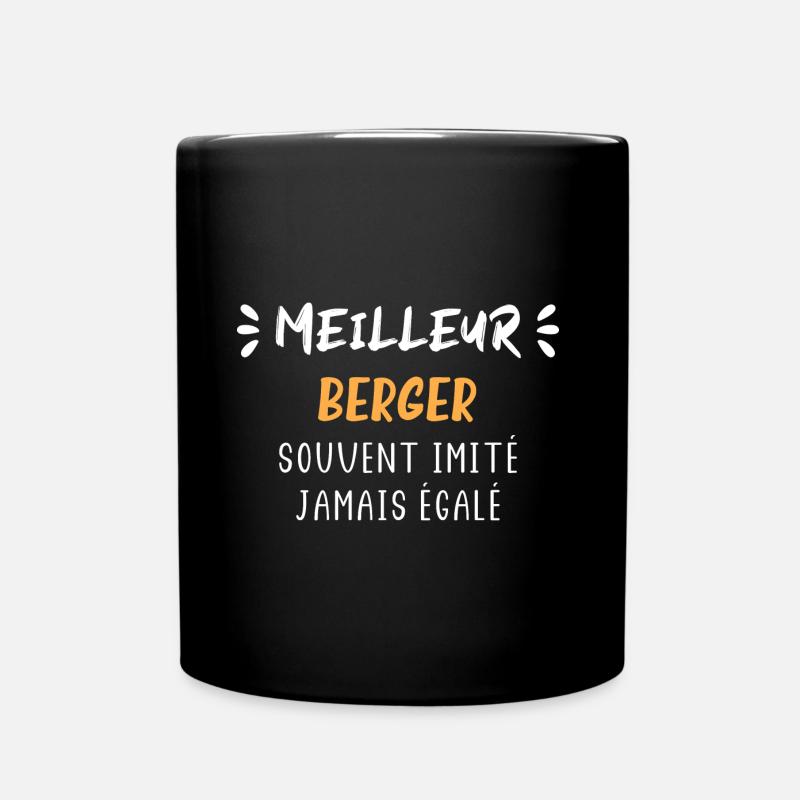 Berger - Mug uni - noir