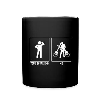 Your Friend - Me - Multiple Guitar - Mug uni - noir - Devant