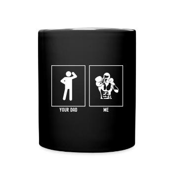 Your Father - I - Straight Litter - Full Colour Mug - black - Front