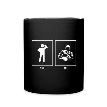 Vous - Moi - Boxing Block - Mug uni - noir - Devant