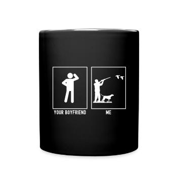 Your Friend - Me - Duck Hunting - Full Colour Mug - black - Front