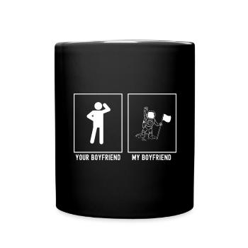 Votre ami - Mon ami - Drapeau d’astronomie - Mug uni - noir - Devant