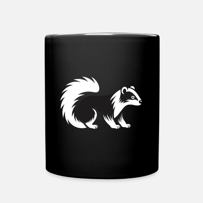 Mouffette - Mug uni - noir