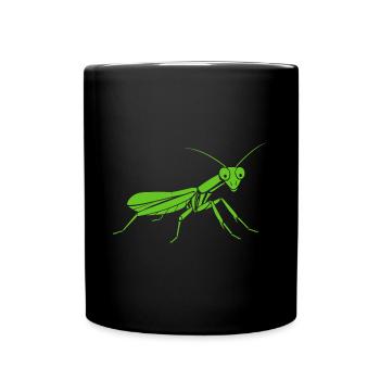 Mante religieuse - Mug uni - noir - Devant