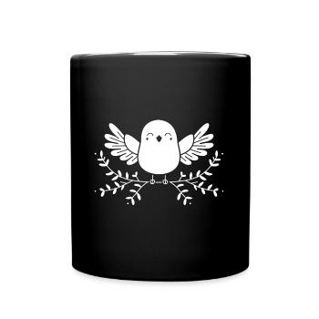 Dove - Full Colour Mug - black - Front