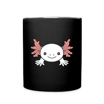 axolotl - Mug uni - noir - Devant