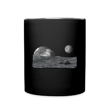 space - Full Colour Mug - black - Front