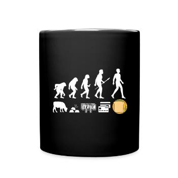 Food Makers Grill BBQ Sandwich Grill Maître - Mug uni - noir - Devant
