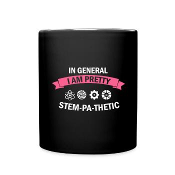 Professorin Steminist Designs für Equality Stem - Tasse einfarbig - Schwarz - Vorne