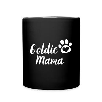 Goldie Mama Dogs Fête des mères Golden Retriever - Mug uni - noir - Devant