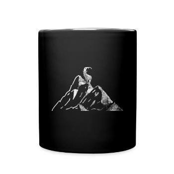 Goat - Mountain - (5) - Full Colour Mug - black - Front
