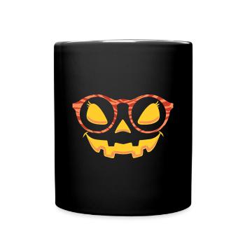 Skull Horror Halloween Gift - Full Colour Mug - black - Front