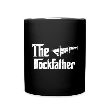 Water sports for dogs and dog water sports - Full Colour Mug - black - Front