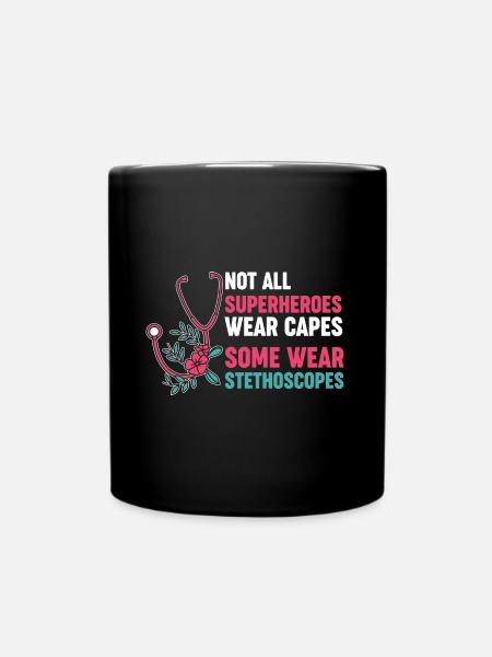 Cardiologue Humour Infirmière en cardiologie - Mug uni - noir