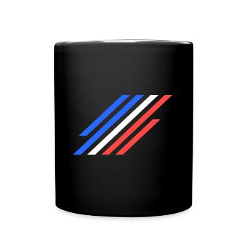 France - Mug uni - noir - Devant