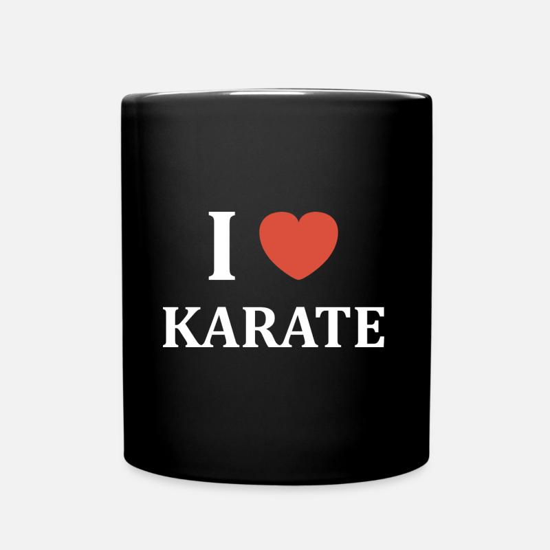 karate - Full Colour Mug - black