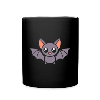 chauve-souris - Mug uni - noir - Devant