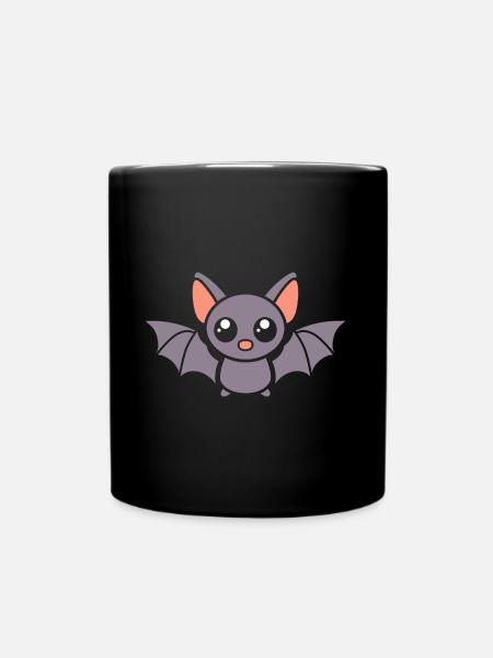 chauve-souris - Mug uni - noir