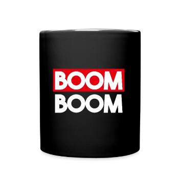 Boom Boom - Full Colour Mug - black - Front