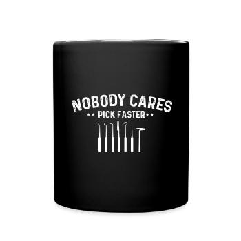 Conception de serrure de service de déverrouillage expert en serrure - Mug uni - noir - Devant