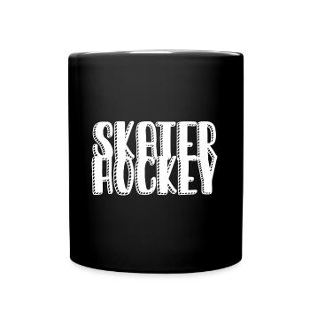 Skater hockey sport - Full Colour Mug - black - Front