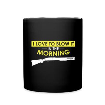 Duck Hunting Duck Hunting Hunter Duck Hunter Duck Hunter Design - Full Colour Mug - black - Front