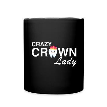 Dental technician for orthodontics and dental laboratory - Full Colour Mug - black - Front