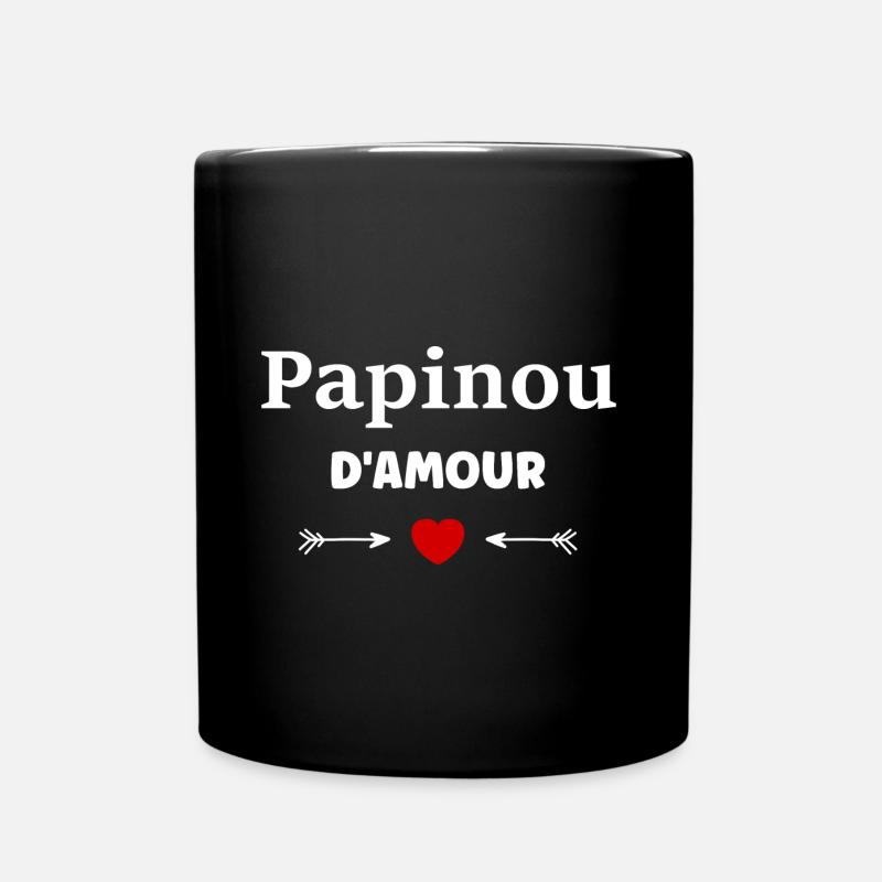 Papinou - Mug uni - noir