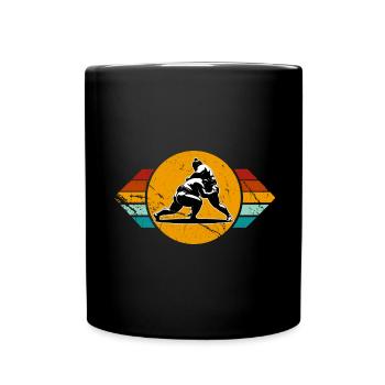 Sumo - Tasse einfarbig - Schwarz - Vorne