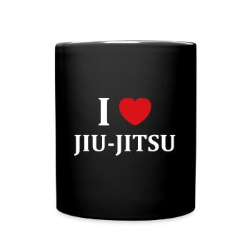 Jiu Jitsu - Full Colour Mug - black - Front