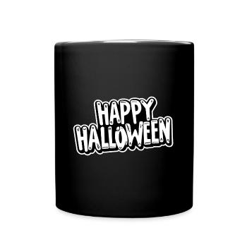 Happy Halloween - Full Colour Mug - black - Front