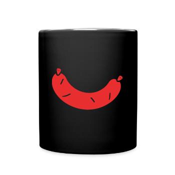 Merguez - Mug uni - noir - Devant