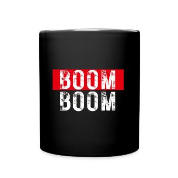 Boum Boum - Mug uni - noir - Devant