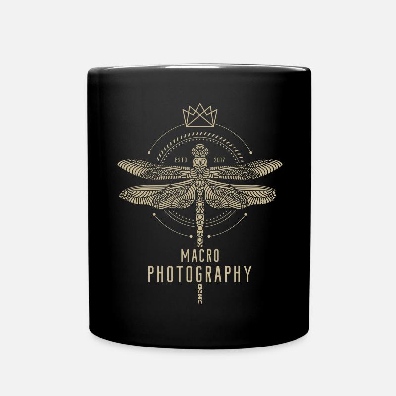 Macro 1 Beige - Tasse einfarbig - Schwarz