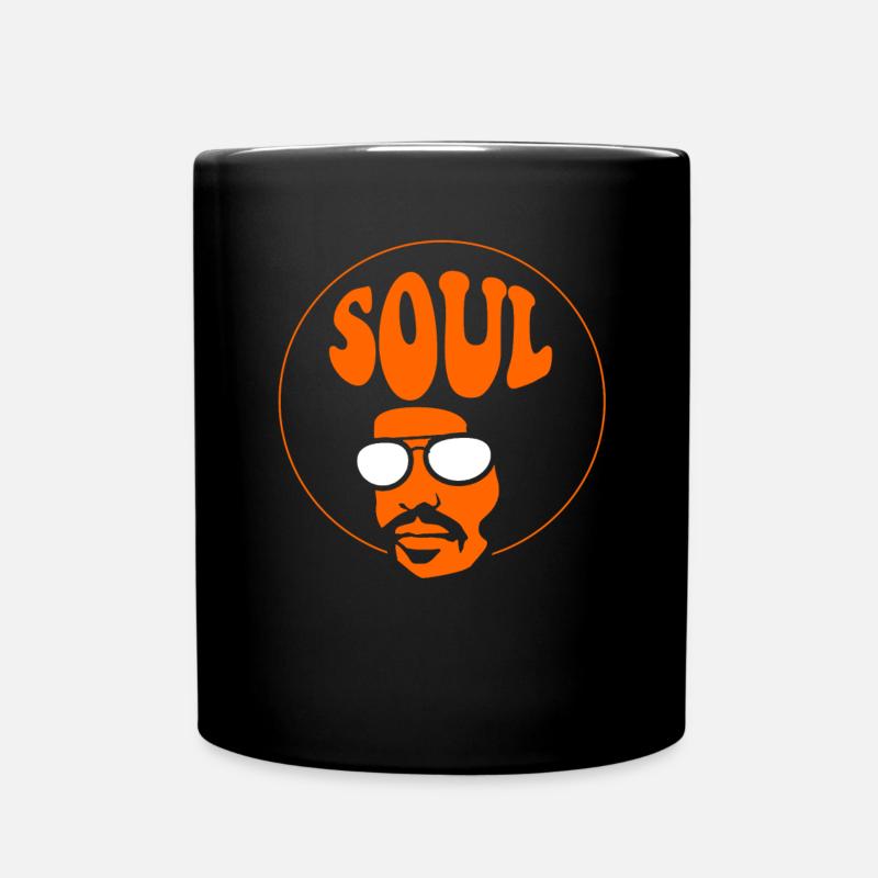 Soul Musik Black Music Jazz - Tasse einfarbig - Schwarz