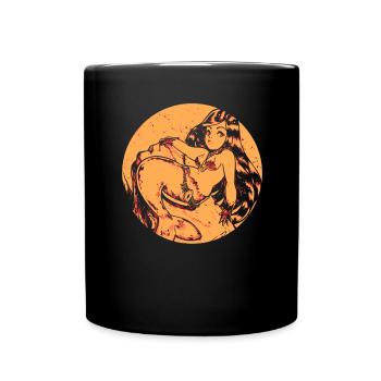 Mermaid mermaid mermaid fairy tale - Full Colour Mug - black - Front