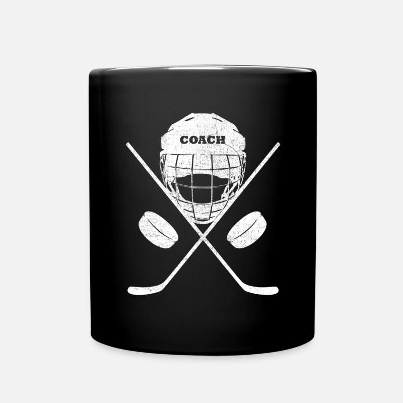 Entraîneur de hockey sur glace - Mug uni - noir