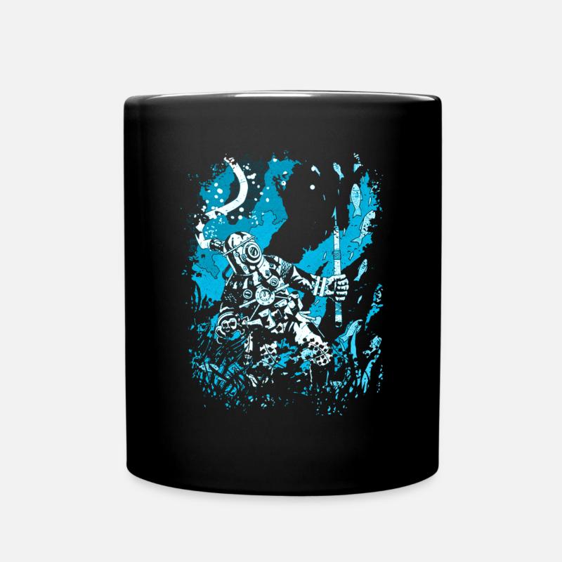 Plongée sous-marine plongée sous-marine - Mug uni - noir