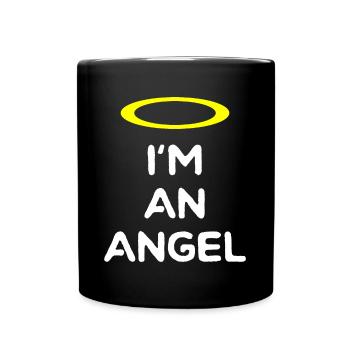 ANGEL - Full Colour Mug - black - Front