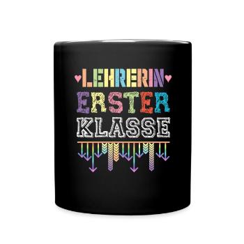 Enseignant de première classe - Pour les enseignants du primaire - Mug uni - noir - Devant