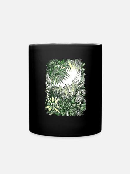 Jungle rainforest conservation Amazonas nature - Full Colour Mug - black