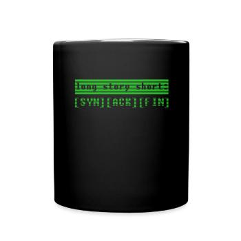 Drôle de cadeau d’administrateur système - Mug uni - noir - Devant