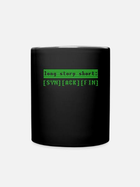 Funny System Administrator Gift - Full Colour Mug - black
