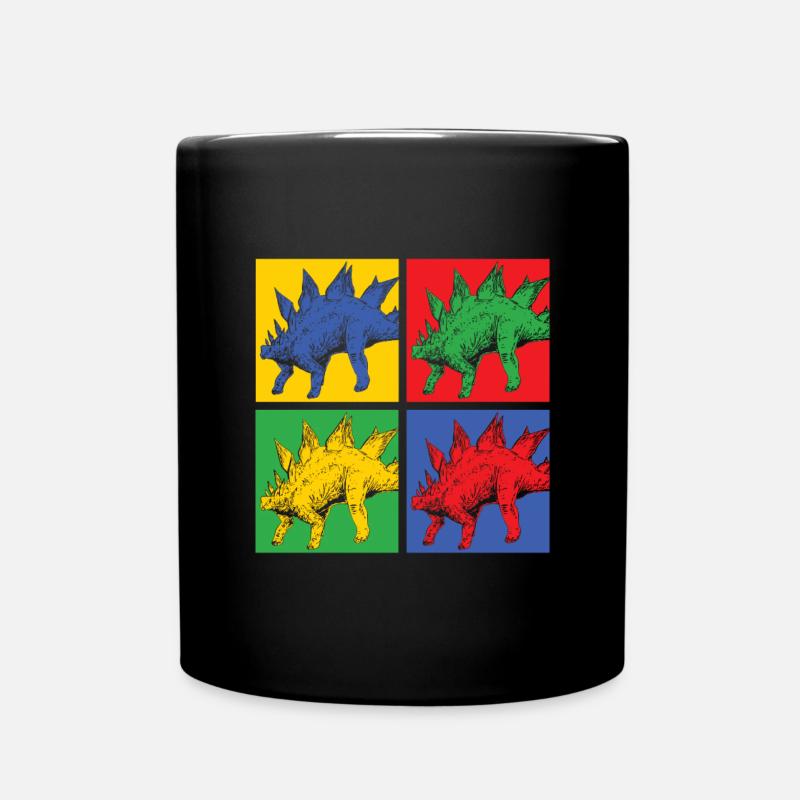 dinosaure - Mug uni - noir