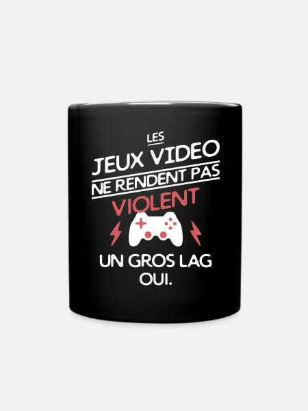 Gamers - le lag - Mug uni - noir